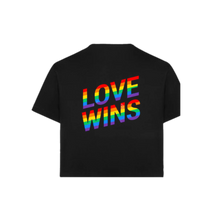 Load image into Gallery viewer, *LIMITED EDITION BLACK B GOT PRIDE BAGGY CROP TEE
