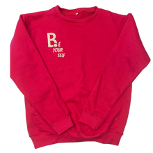 Load image into Gallery viewer, * LIMITED EDITION* BE YOURSELF Logo Crewneck
