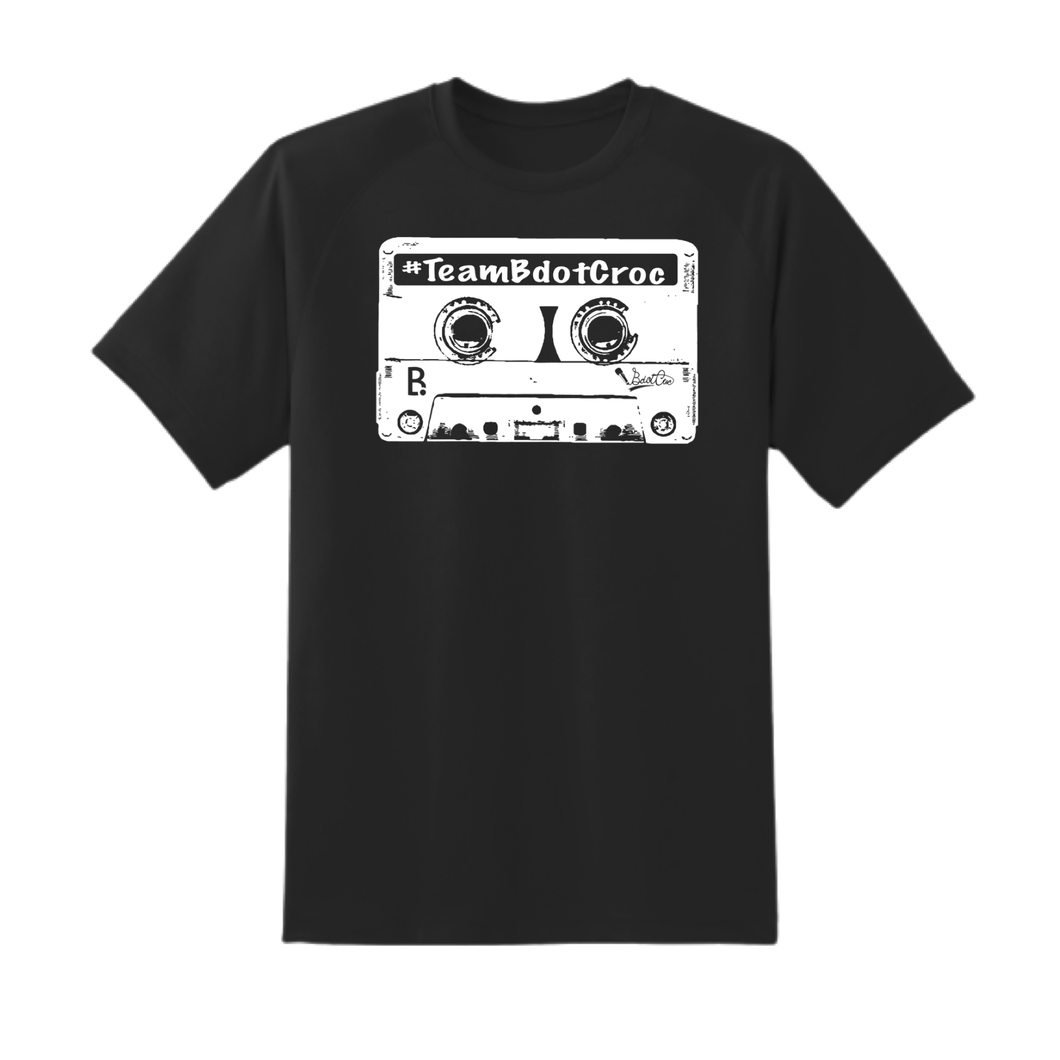 *LIMITED EDITION* TeamBdotCroc Casette Tape Logo Tee